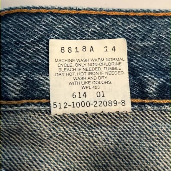 Vintage Levi’s 560 Loose Fit Straight Leg Size 14 MIS S - Picture 11 of 16